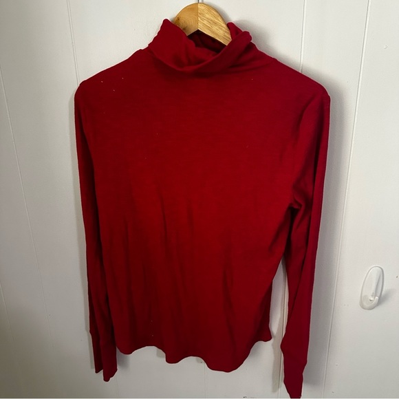 GAP Red Turtleneck Sweater - Picture 1 of 3